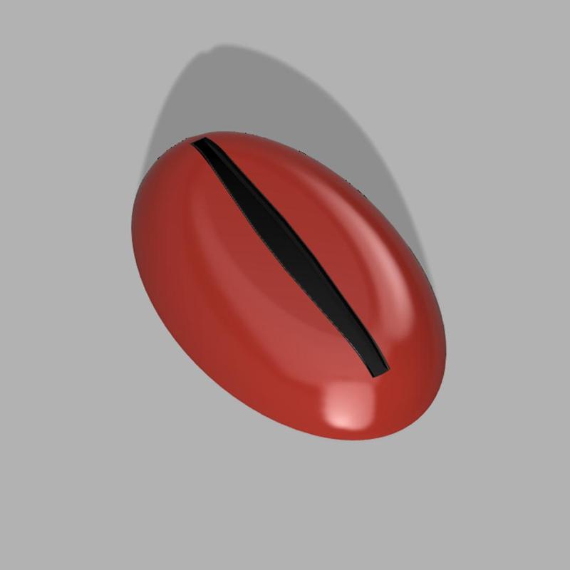 SIR PENTIOUS EYE BROOCH HAZBIN HOTEL COSPLAY 3D MODEL STL