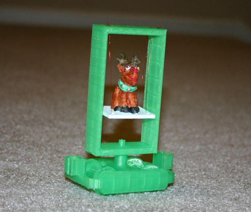 Christmas Rail Car 6