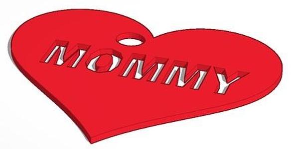MOMMY KEYCHAIN