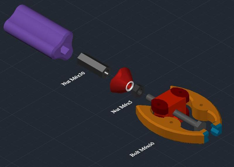 Tap Holder M4-M10 /screwdriver type/