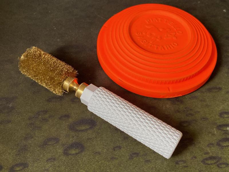 Bisley chamber brush handle 12g Payne Galway Bronze Wire Brush 12 Gauge Shotgun Cleaning handle  9/32"-26 BSB female thread