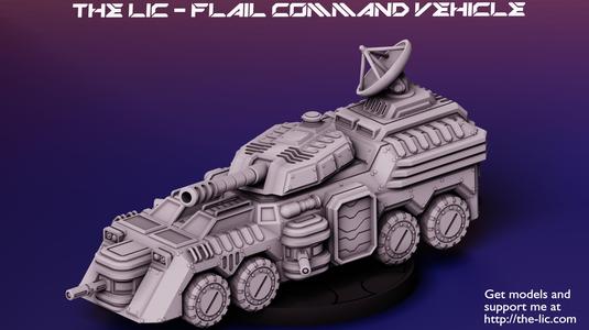 The LIC - Flail Command Vehicle