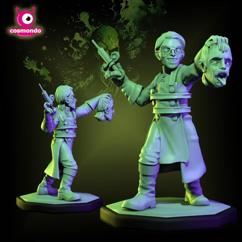 Dr Herbert West Mad Scientist Cthulhu Character