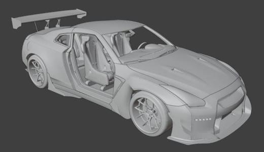 Nissan GTR R35 V2 car