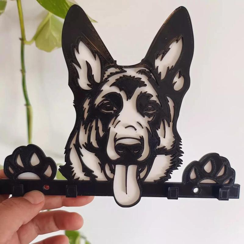 Pack 15 keyholders dogs breeds llaveros portallaves