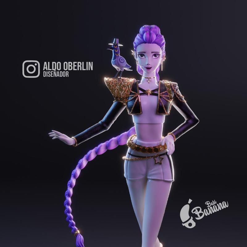 KPop Demon Hunters / Las Guerreras K-Pop - Rumi