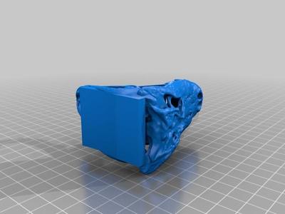 Alligator Skull Stand