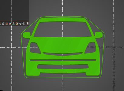 Toyota Prius 2 Toothpaste Squeezer