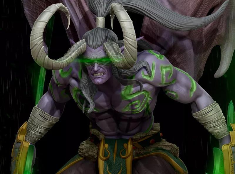 ILLIDAN STORMRAGE  STL