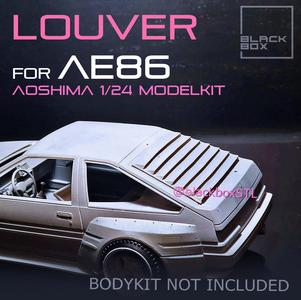 AE86 Window LOUVER FOR AOSHIMA 1-24 Modelkit