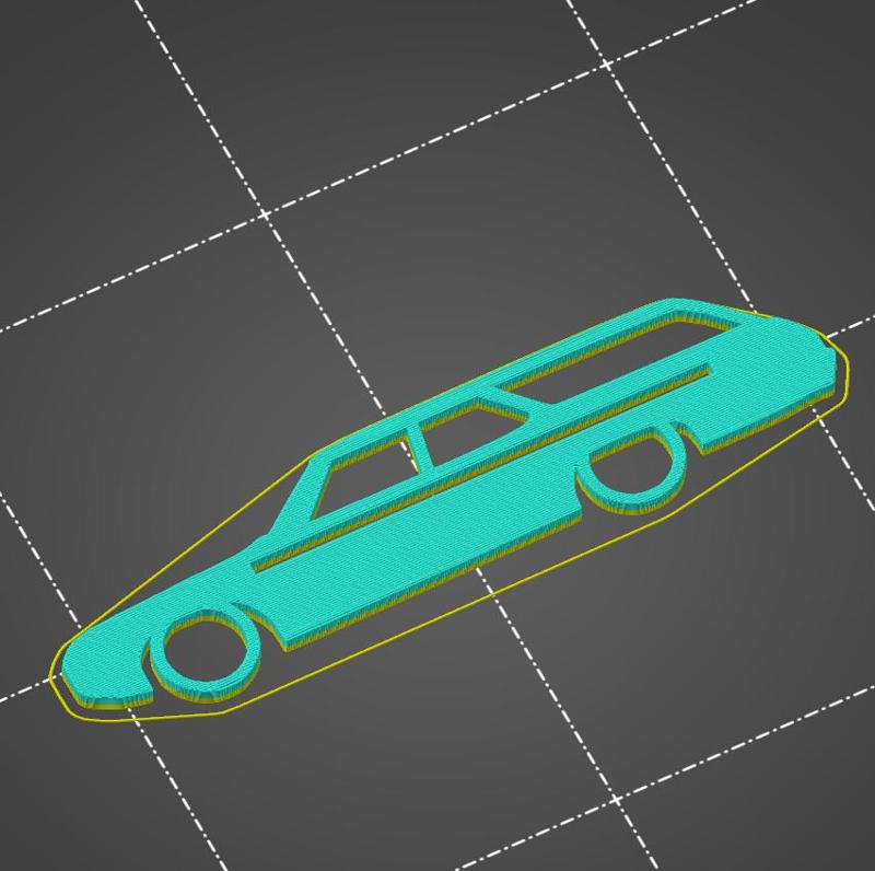 Chevrolet Impala KIngswood Wagon 1969 toothpaste squeezer