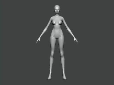 3D Model-BASE MESH0008