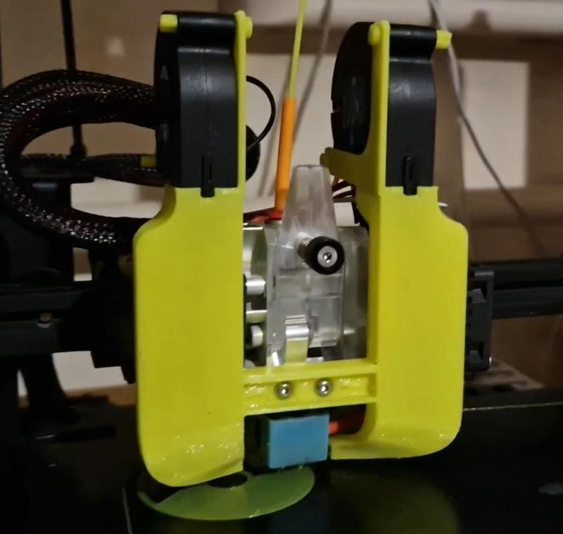 NF-WIND Dual 5015 cooling duct E3D V6