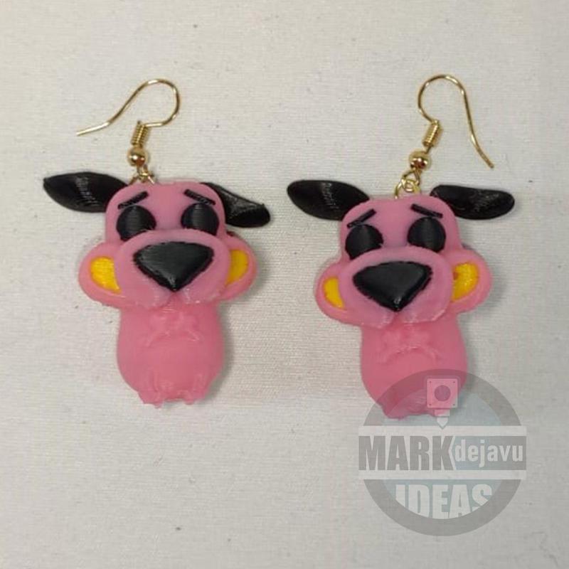 COURAGE EARRINGS FANART