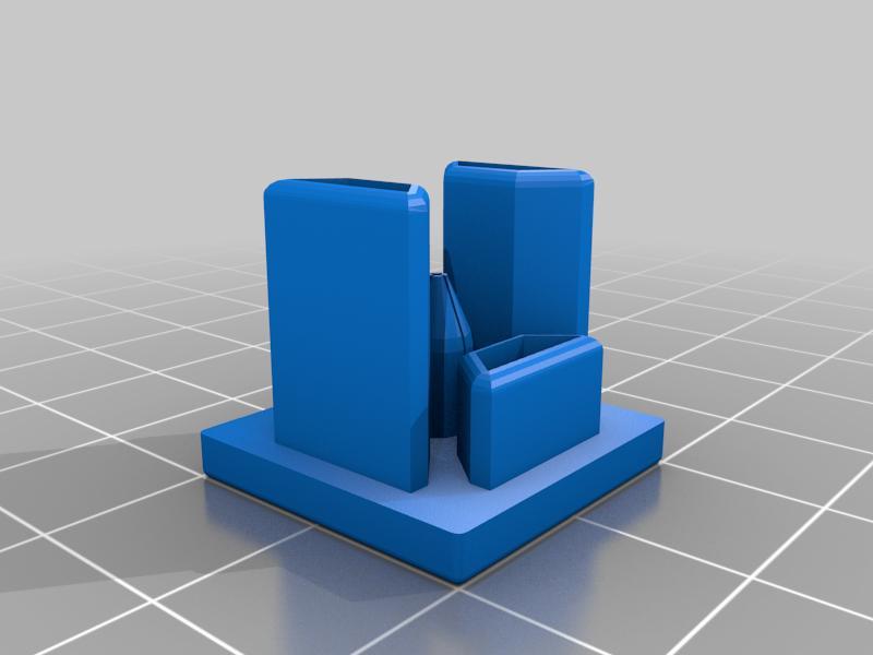 Ender 3 Heavy Duty Extrusion Endcap