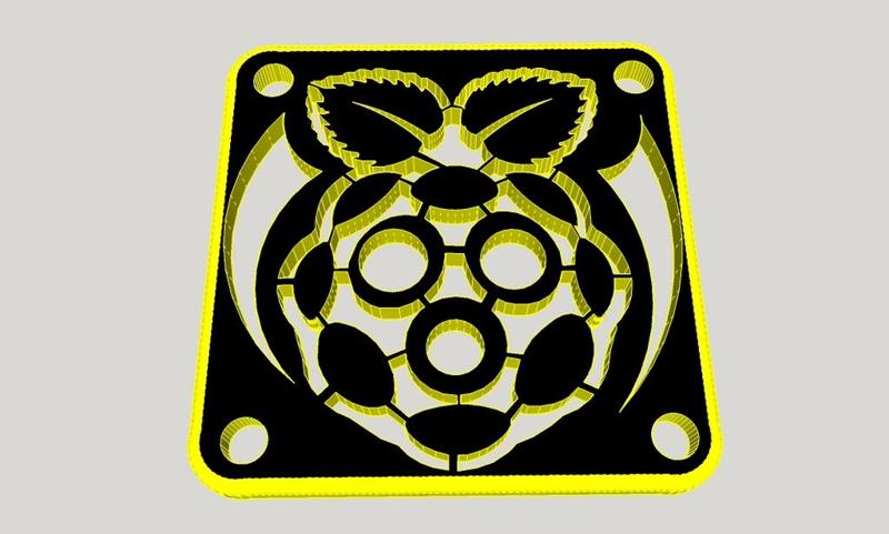 Raspberry Pi Fan Shroud