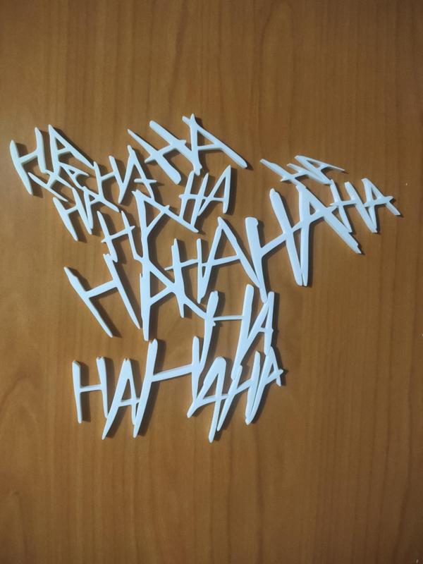 HAHAHAHA - Jocker - Suicide squad - Wall art