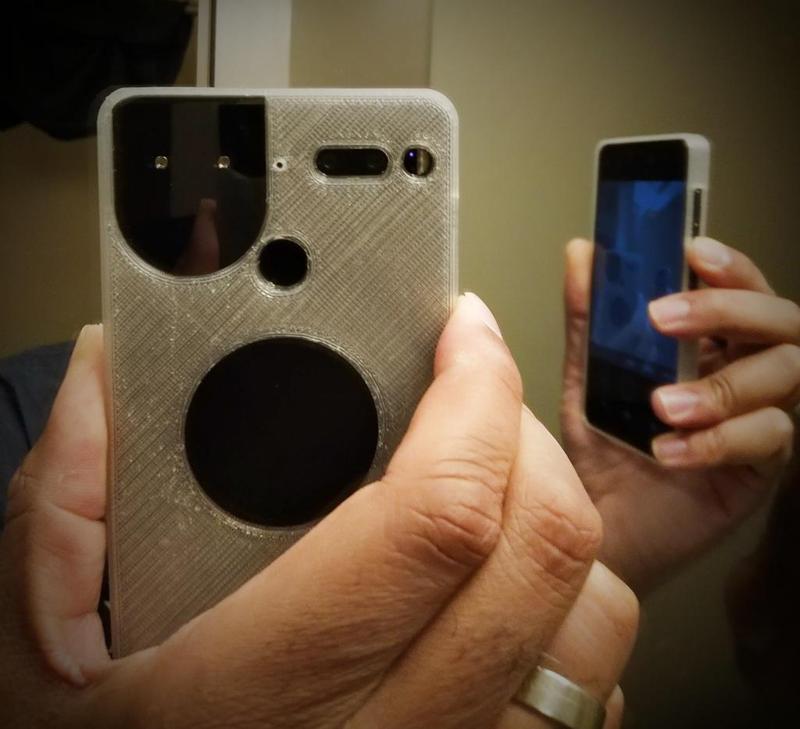 Essential Phone Case for 360 Camera & Round Magnetic Mount