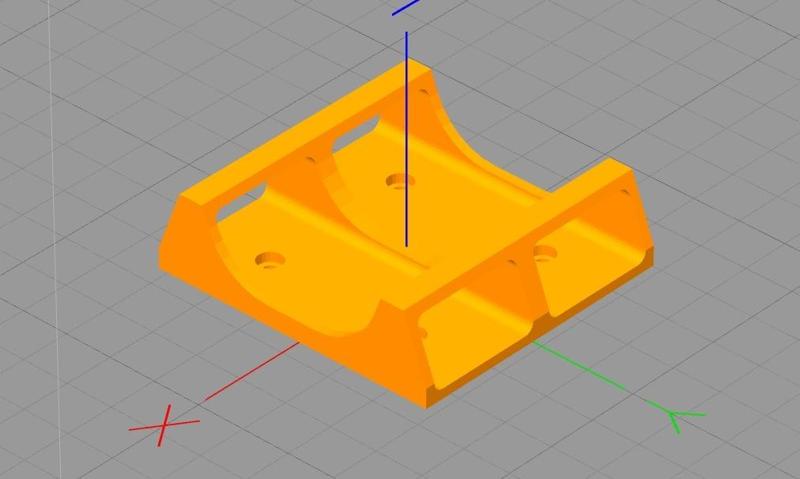 2S Lipo Battery Holder - 16mm x 16mm - RakonHeli 66mm Brushless Whoop