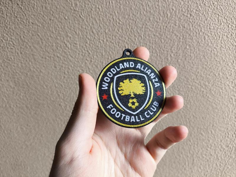 Woodland Alianza Football Club Keychain