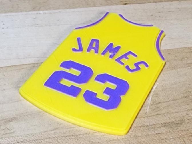 LeBron James #23 LA Lakers Goat?  NBA Jersey 