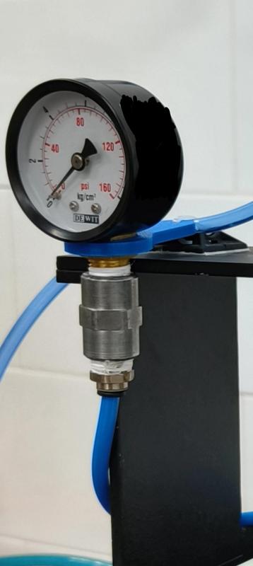 DEWIT pressure gauge base