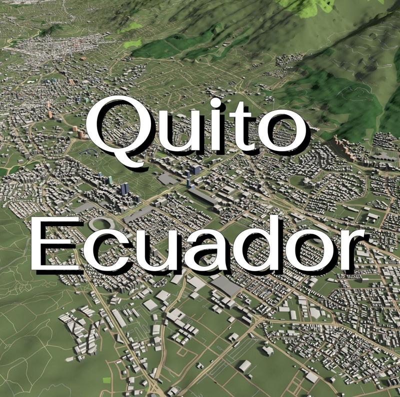Quito Ecuador - city and urban