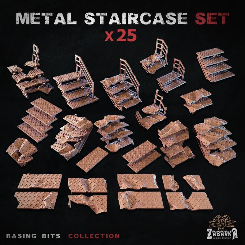 Metal staircase - Basing Bits