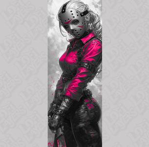 Barbie Jason Voorhees Bookmark (Fan Art-Sized)