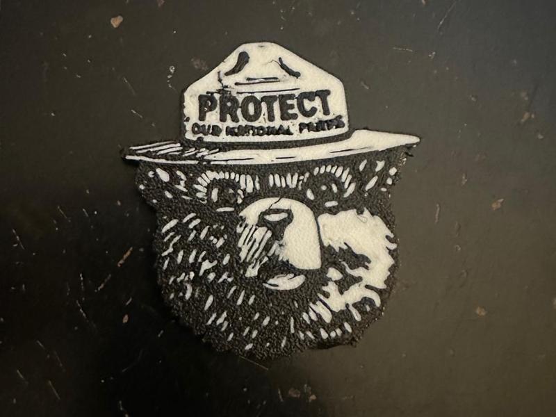 Smokey The Bear Magnet
