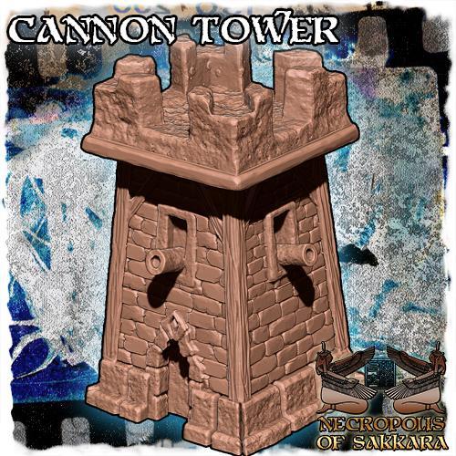 Fantasy and Pirate Cannon Tower
