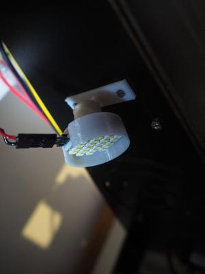 LED ball and socket holder