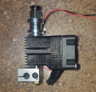 E3D V6 split fan shroud