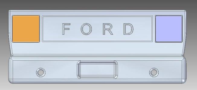 Front for Ford Bronco Ranger XLT Ranger custom tinplate