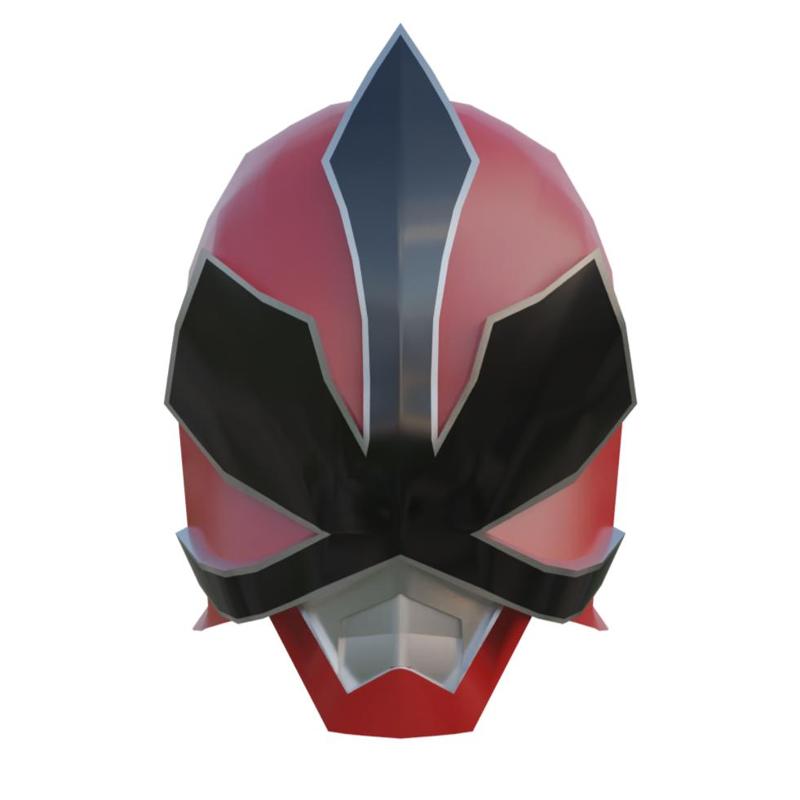 Power Rangers Samurai Red Ranger Zord Mode Helmet