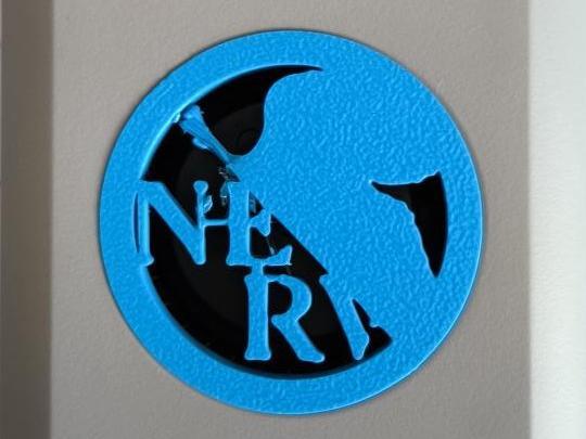 P1S fan cover Nerv logo