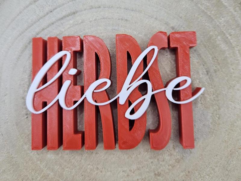 Autumn Love Lettering 