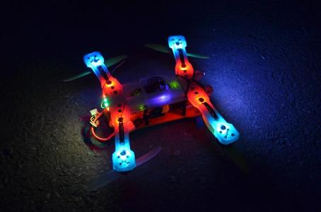 RC LED Drone PM01 Nightflyer - Quadrocopter