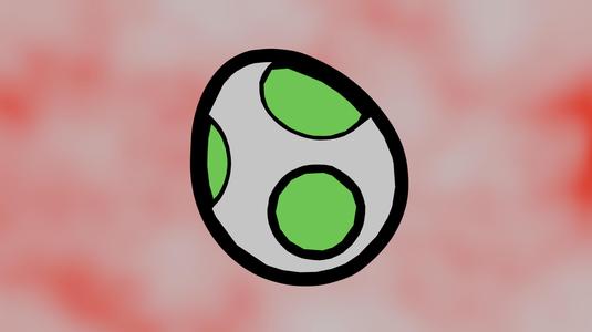 Super smash Bros. yoshi series pin