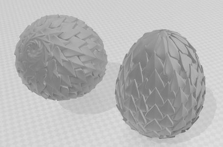Dragon egg - solid or hollow