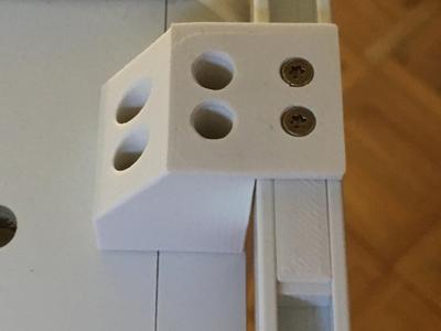 IKEA VIDGA curtain rail holder