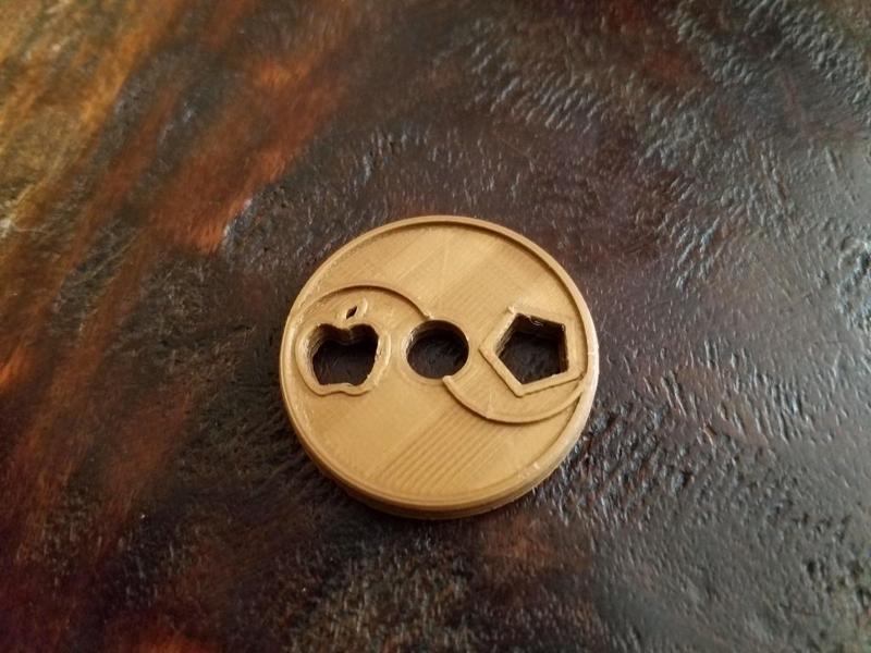 Sacred Chao 45 RPM Adapter Version 2