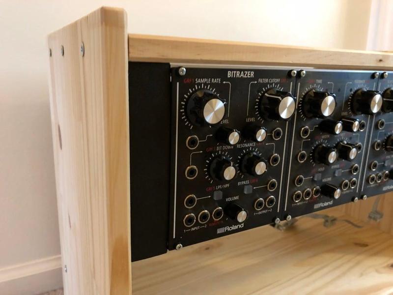Ikea Rast 3U Eurorack Mount