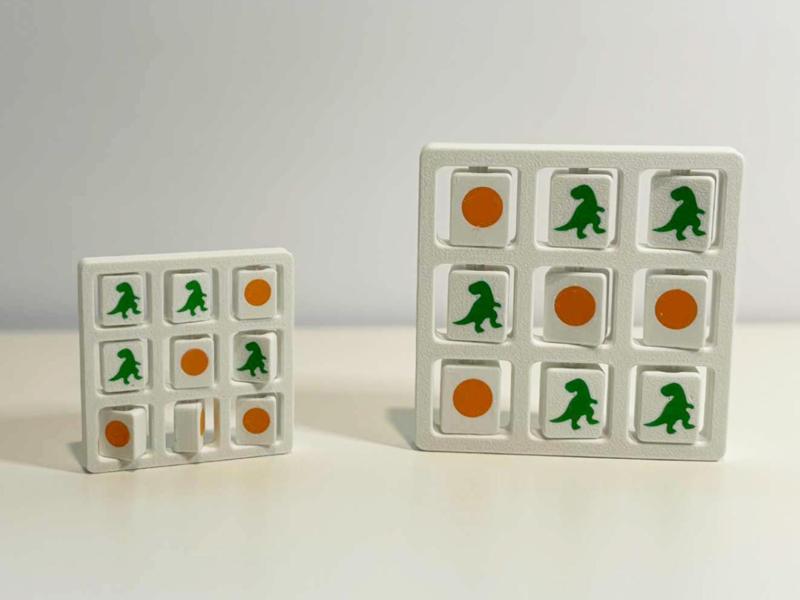 Dino edition Tic Tac Toe (Free Commercial License)