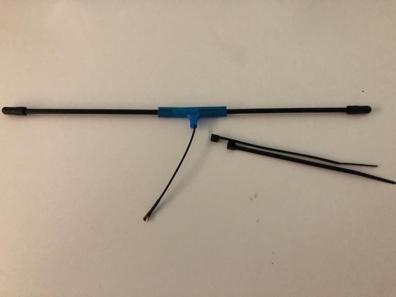 TBS receiver antenna holder   