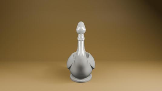 Elegant Swan Pot Planter – Multi-Purpose Holder STL File