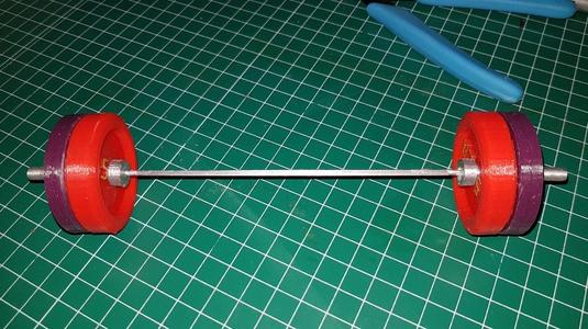 Wheightlifting barbell