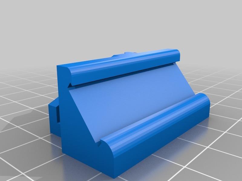 Remixed Snap-On Anycubic Kossel Effector Led Strip Bracket - WS2812b