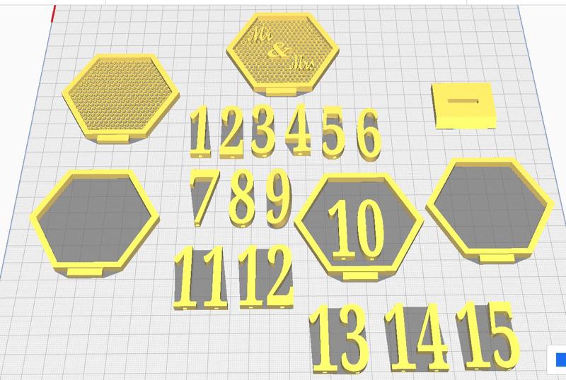 Wedding Table toppers