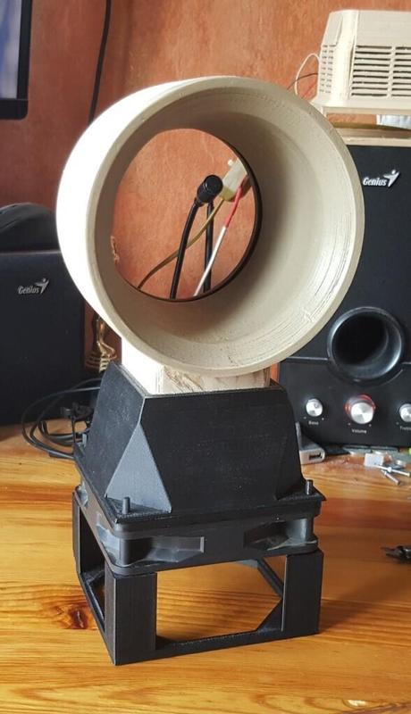 Bladeless Desk Fan Base for 12 cm fan